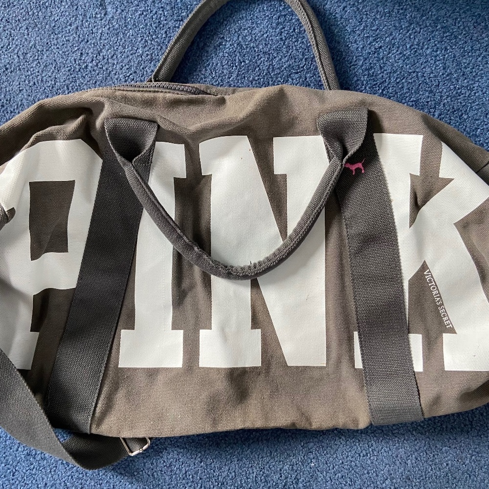 VS Pink Duffel Bag